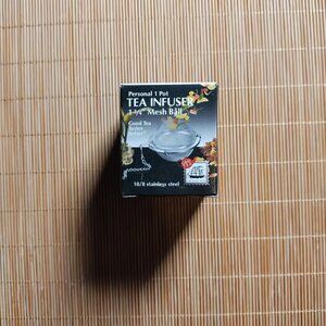 Personal 1 Pot Tea Infuser, 1 3/4" Mesh Ball